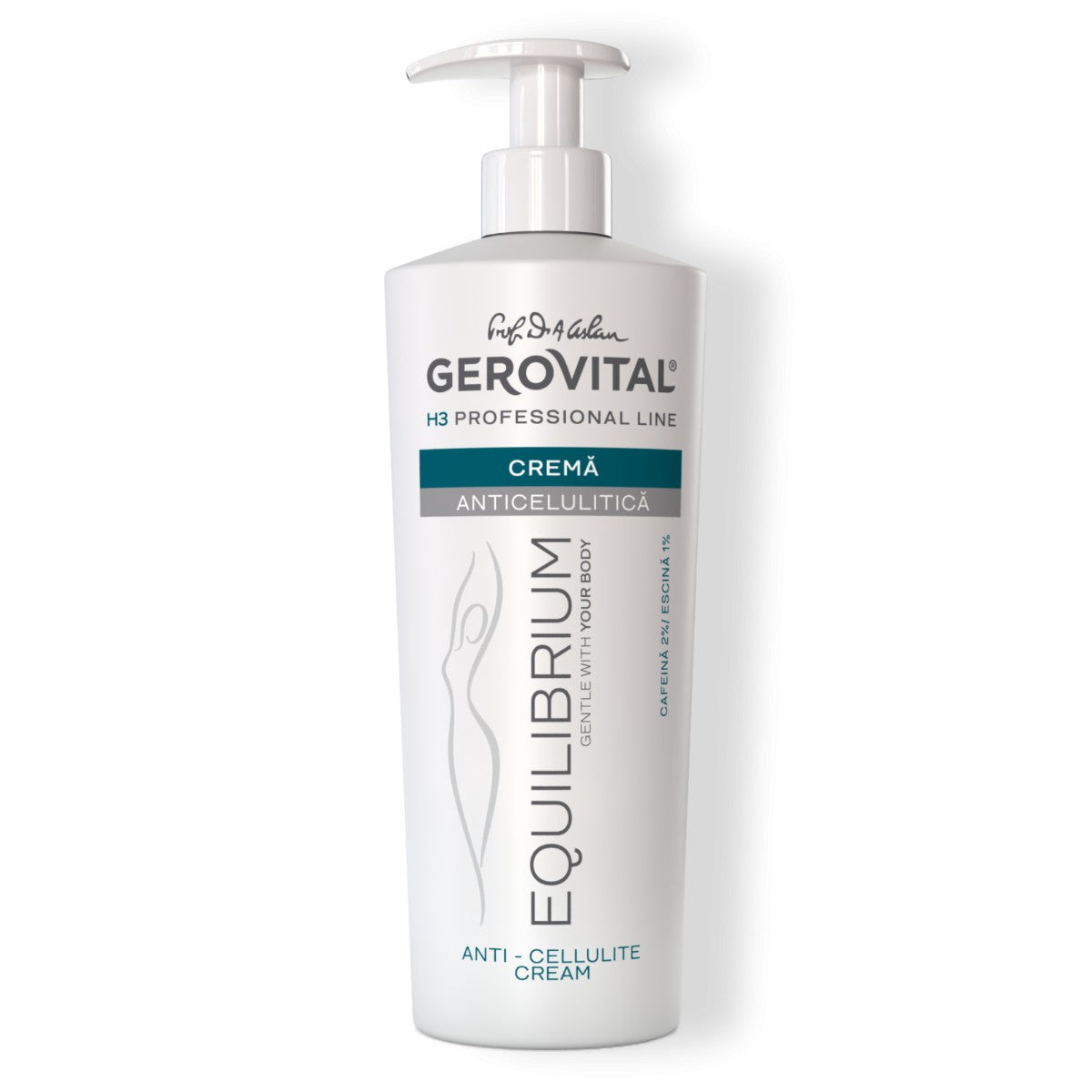 Gerovital H3 Equilibrium 500ml - Crema Anticelulitica