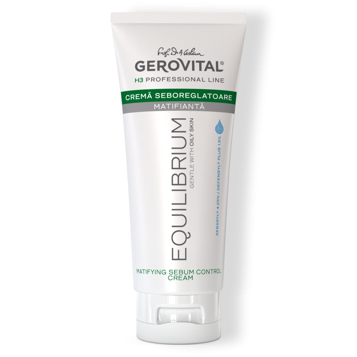 Gerovital H3 Equilibrium 200ml - Crema Seboreglatoare Matifianta