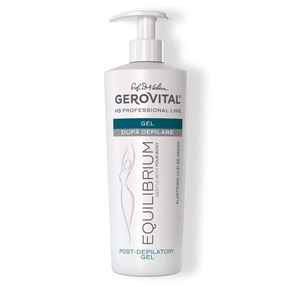 Gerovital H3 Equilibrium 500ml  - Gel Dupa Depilare