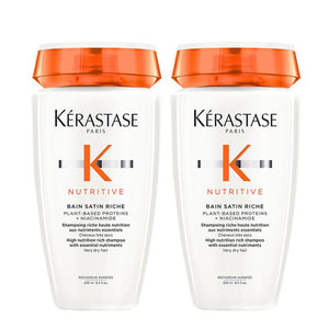 Set Kerastase Nutritive 2 x Bain Satin Riche - Sampon 250ml