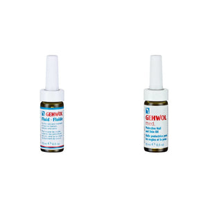 Set Gehwol - Solutie Gehwol Fluid 15ml si Ulei Gehwol Med 15ml