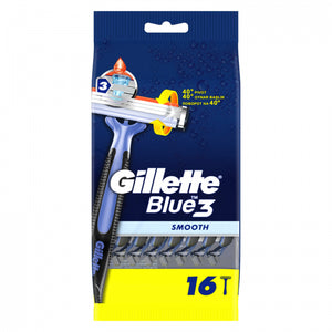 Gillette Blue 3 Smooth - Aparat de Ras 16 buc