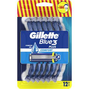 Gillette Blue3 Plus Comfort - Aparat de Ras 12 buc