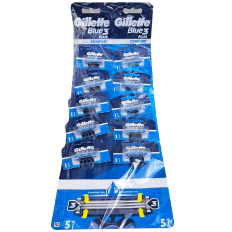 Gillette Blue3 Plus Comfort - Aparat de Ras 10 buc