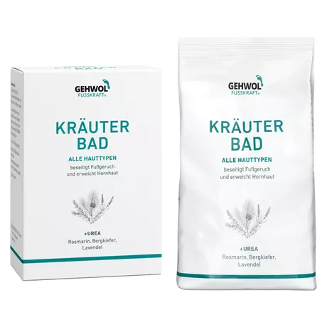 Gehwol Fusskraft Herbal Bath - Sare de Baie cu Plante Medicinale 400g - Beauty Lounge