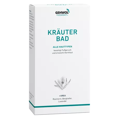Gehwol Fusskraft Herbal Bath - Sare de Baie cu Plante Medicinale 400g - Beauty Lounge