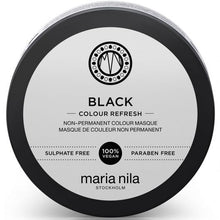 Încarcă imaginea în Galerie, Maria Nila Colour Refresh Black 2.00 - Masca de Par Nuantatoare 100ml
