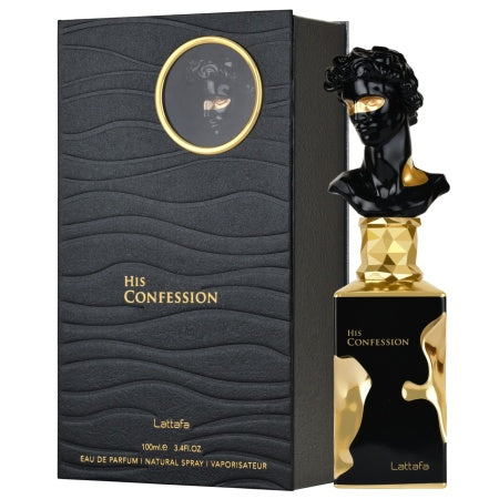 Lattafa His Confession 100ml - Apa De Parfum Pentru Barbati Oriental-Gourmand