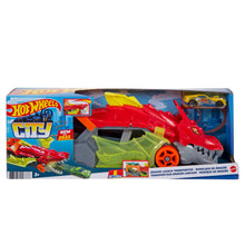 Încarcă imaginea în Galerie, Hot Wheels City Transportatorul Dragon
