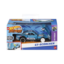 Încarcă imaginea în Galerie, Hot Wheels Masinuta Metalica cu Sistem Pull Back Gt Scorcher
