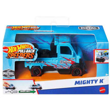 Încarcă imaginea în Galerie, Hot Wheels Masinuta Metalica cu Sistem Pull Back Mighty K
