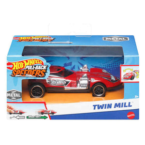 Hot Wheels Masinuta Metalica cu Sistem Pull Back Twin Mill