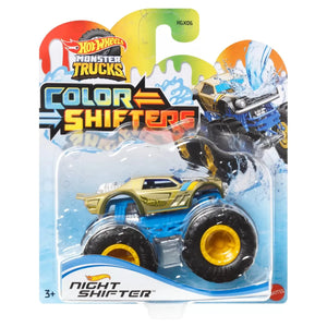 Hot Wheels Monster Truck Camion Night Shifter cu culori Schimbatoare