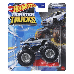 Hot Wheels Monster Truck Masinuta Fast And Furious Skyline