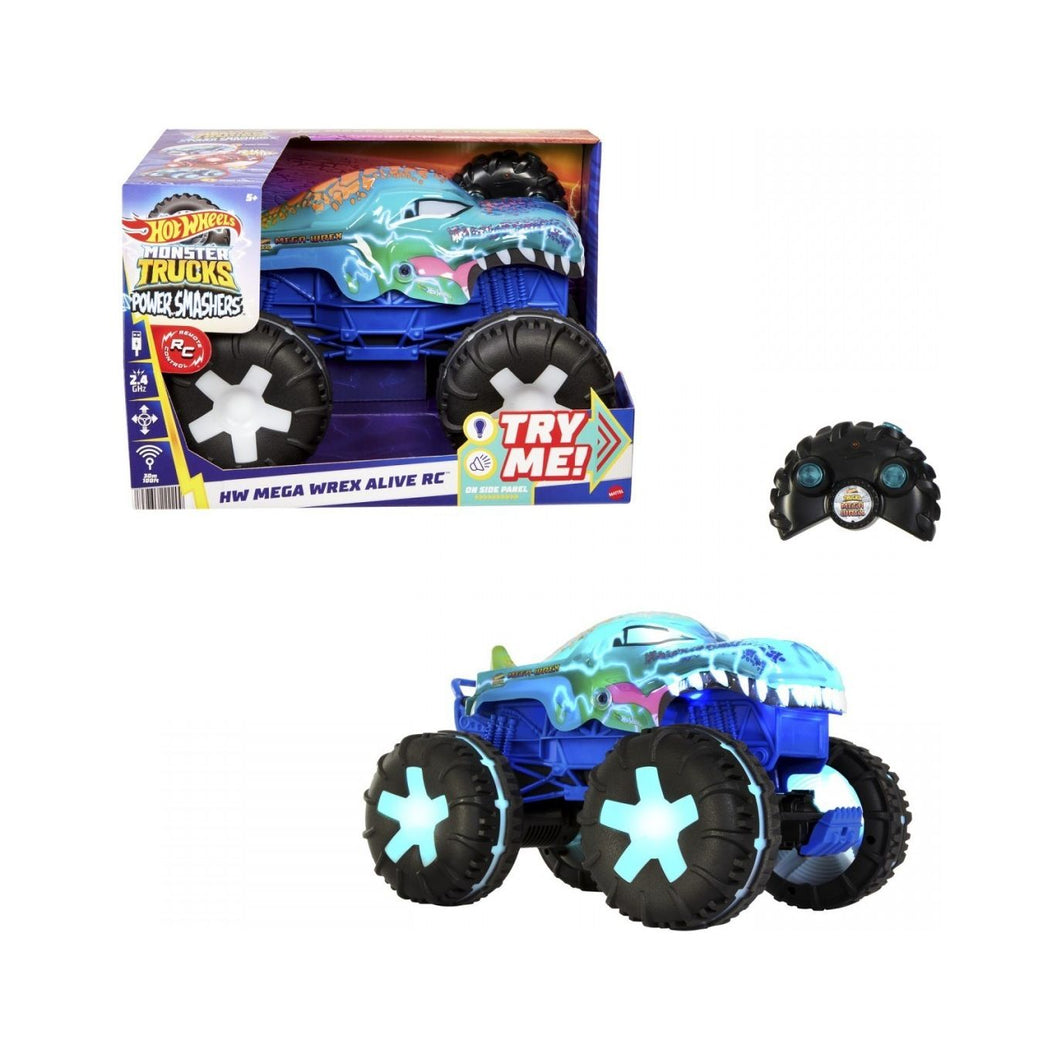 Hot Wheels Monster Truck Mega Wrex Alive Rc Scara 1 La15