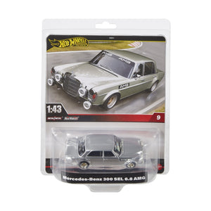 Hot Wheels Premium Real Riders Masinuta Metalica Mercedes Benz 300 Sel 6.8 Amg