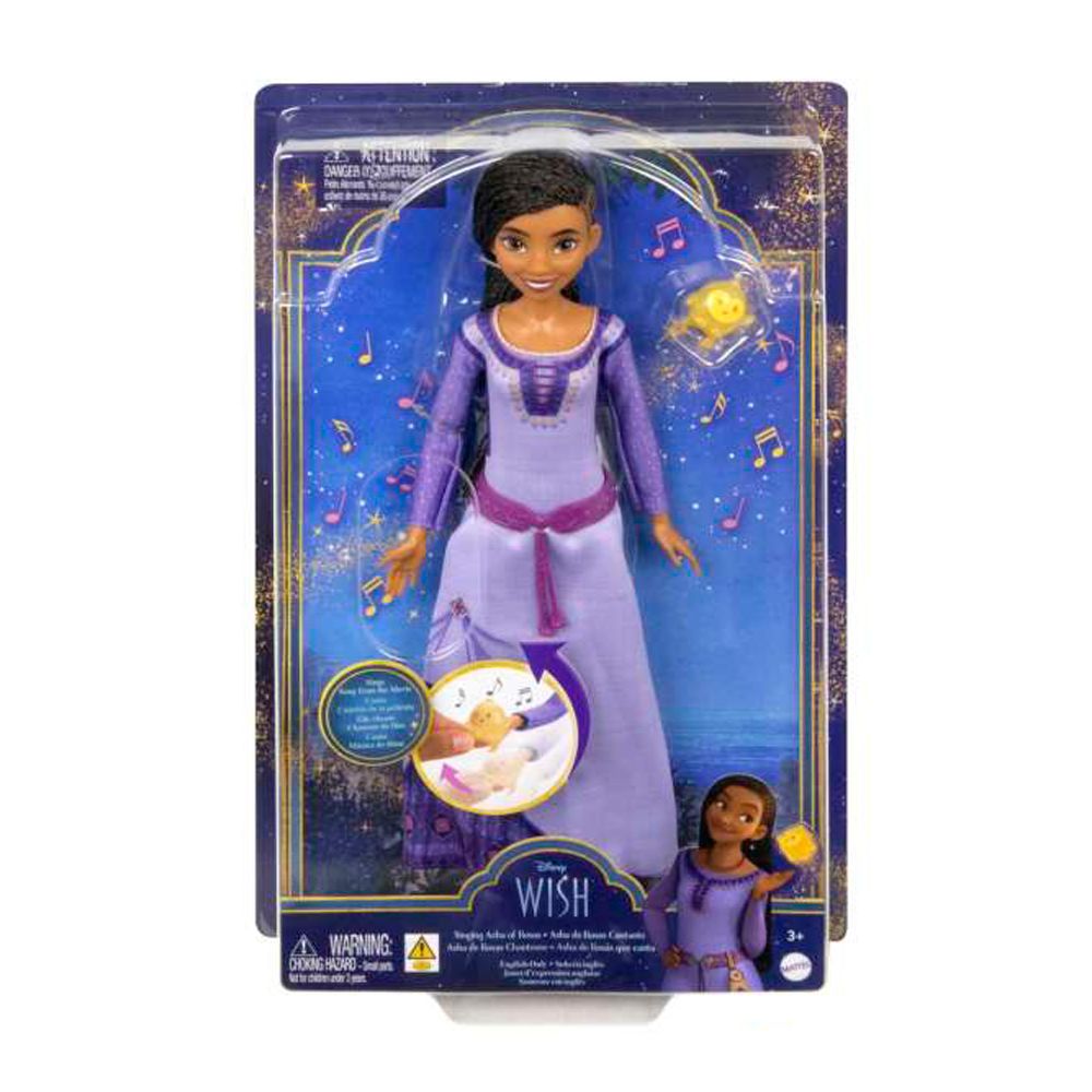 Disney Wish Papusa Asha Care Canta 32cm