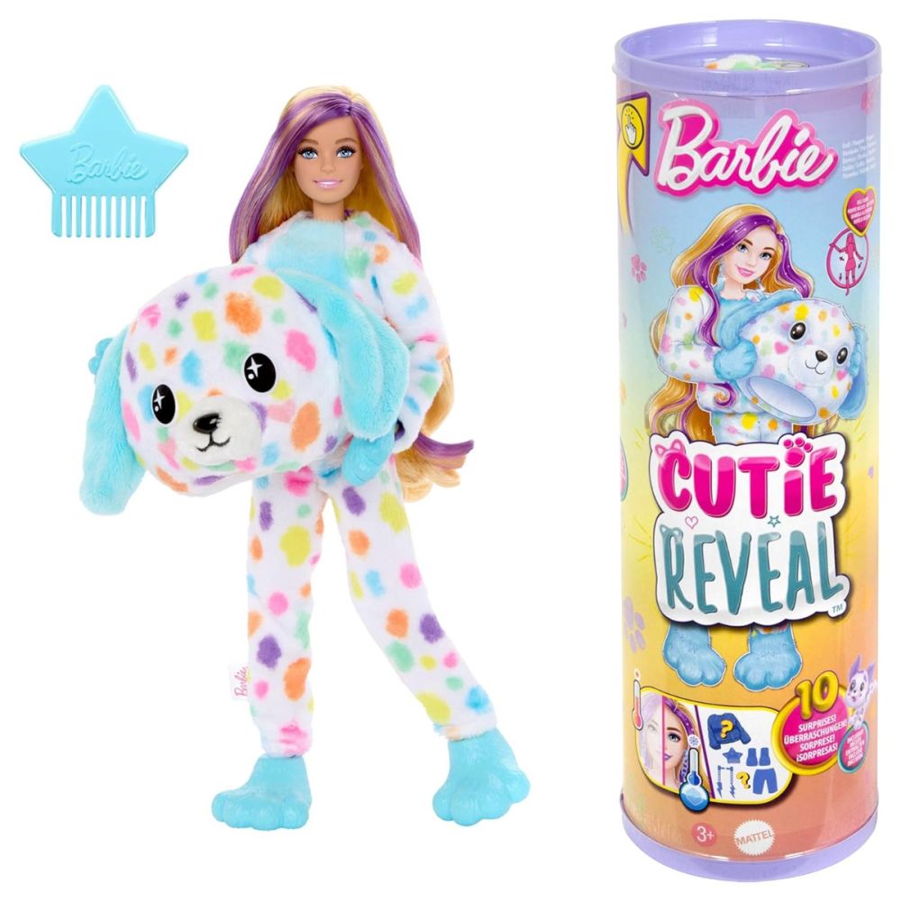 Barbie Papusa Cutie Reveal Dalmatian 33cm