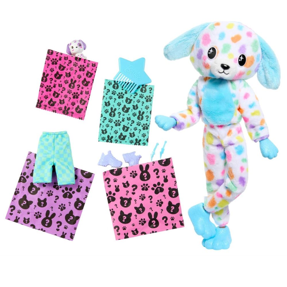 Barbie Papusa Cutie Reveal Dalmatian 33cm