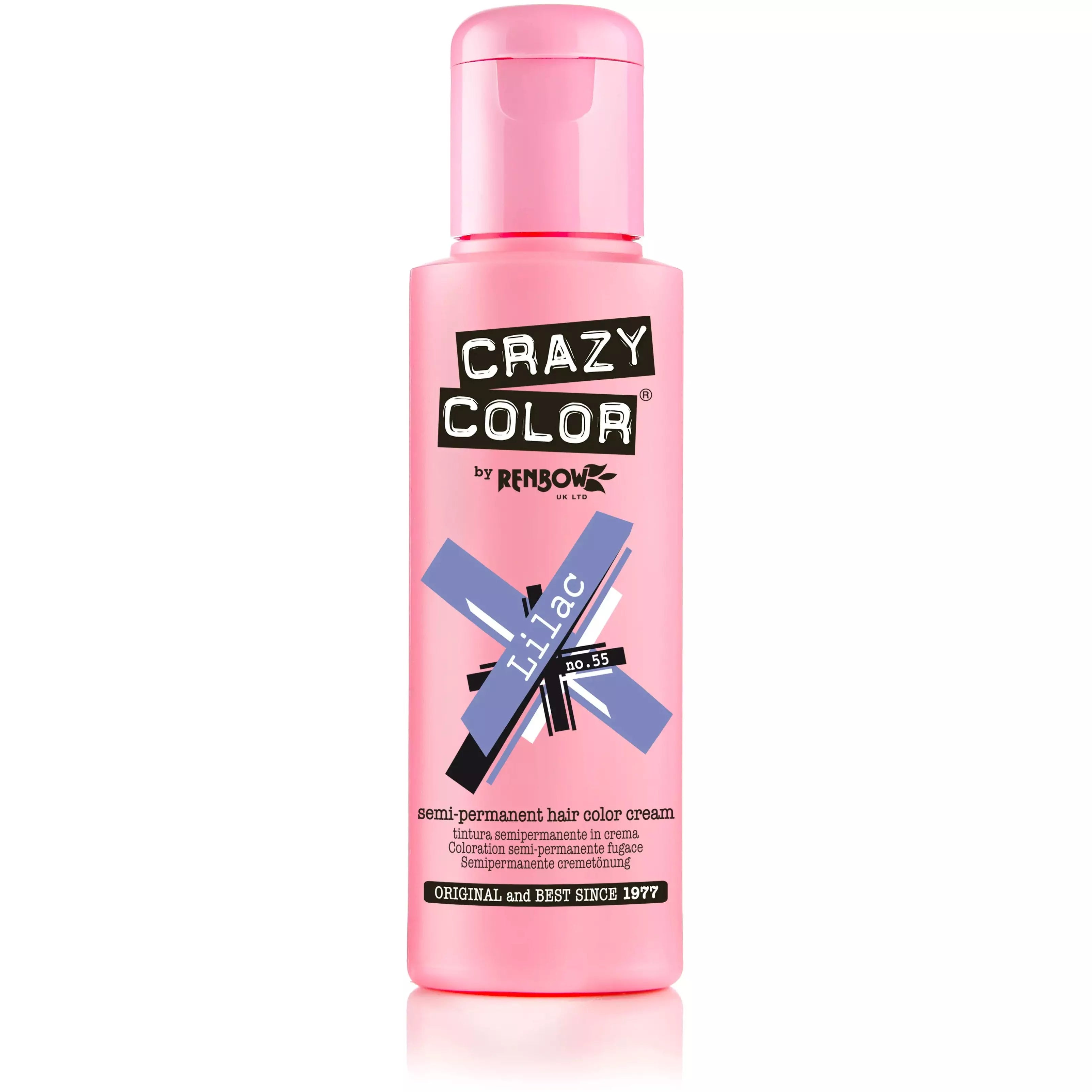 Crazy Color 55 Lilac Vopsea Semipermanenta 100ml - Beauty Lounge