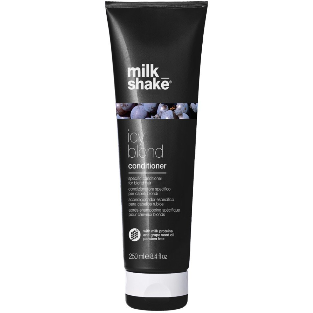 MilkShake Icy Blond Conditioner 250ml - Balsam cu Pigment Pentru Crearea Tonurilor Reci