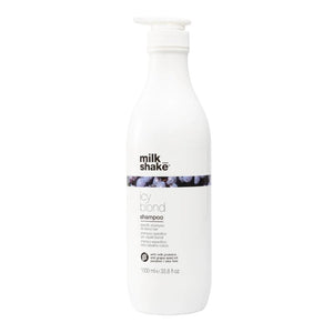 MilkShake Icy Blond Shampoo - Sampon cu Pigment Pentru Crearea Tonurilor Reci 1000ml