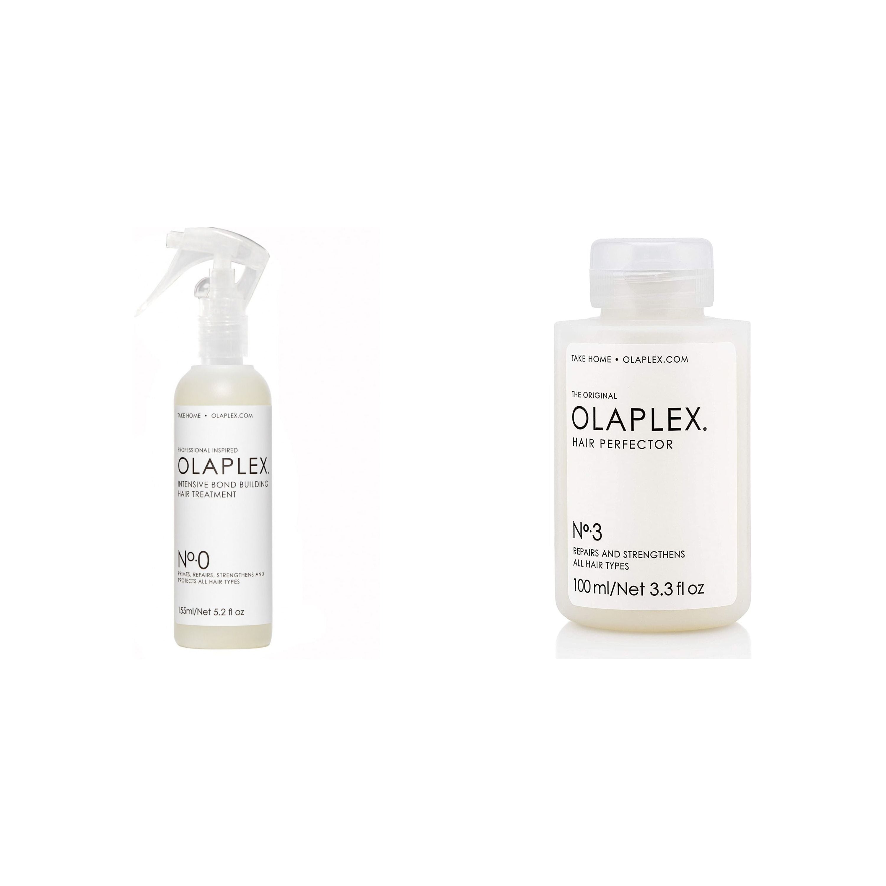 Set Olaplex Ser Bond Builder No. 0 155ml si Tratament Hair Perfector No.3 100ml - Beauty Lounge