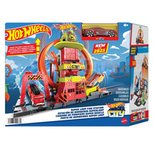 Încarcă imaginea în Galerie, Hot Wheels Statia de Pompieri Super Loop
