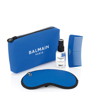 Balmain Limited Edition Cosmetic Bag Blue Set