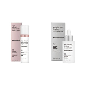 Set Mesoestetic Age Element - Crema de Noapte 50ml si Ser Concentrat 30ml