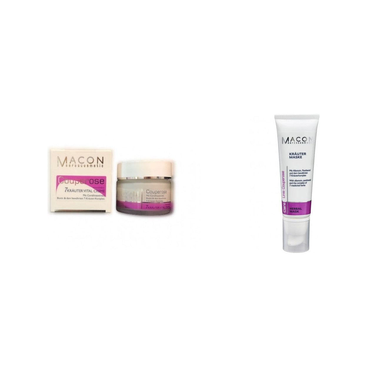 Set Macon - Crema Cuperoza 50ml si Masca Cuperoza 50ml - Beauty Lounge