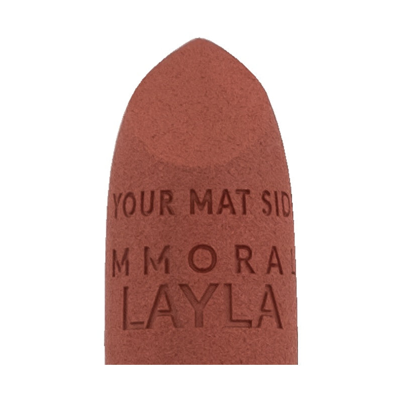 Layla Cosmetics Immoral Mat Lipstick No 3 Aplomb - Ruj Intens Mat