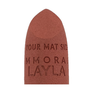 Layla Cosmetics Immoral Mat Lipstick No 3 Aplomb - Ruj Intens Mat