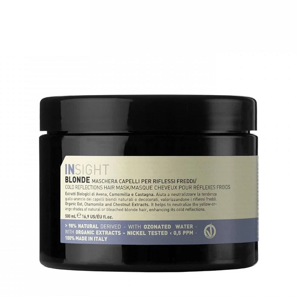 Insight Blonde Cold Reflections Hair Mask - Masca pentru Par 400ml