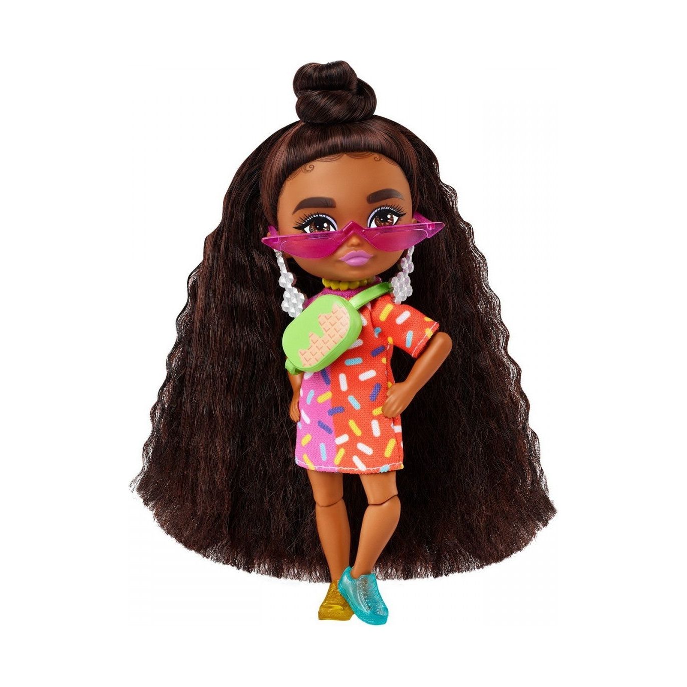 Barbie Papusa Extra Mini Bruneta 20cm