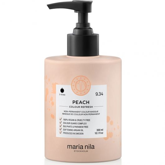 Maria Nila Colour Refresh Peach 9.34 300ml - Masca de Par Nuantatoare