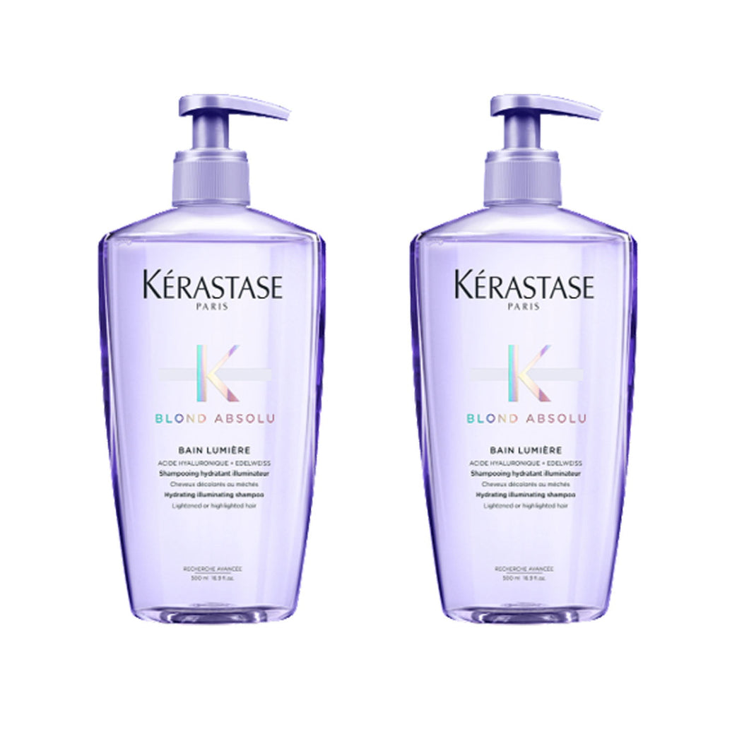 Set Kerastase Blond Absolu 2 x Bain Lumiere - Sampon 500ml