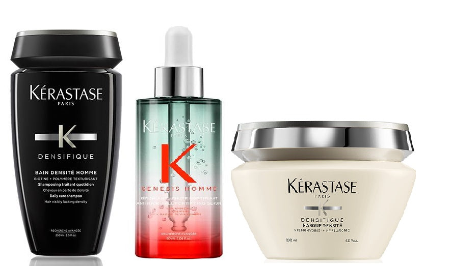 Set Kerastase Densifique Trio - Bain Densite 250ml + Ser 90ml + Masque Densite 200ml