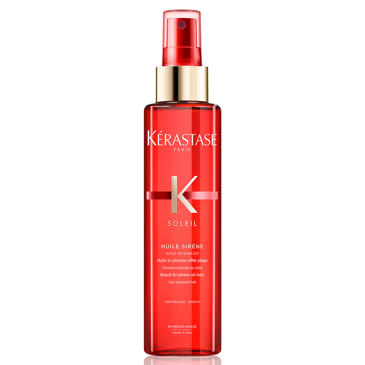 Kerastase Soleil Huile Sirene 150ml - Ulei Bifazic cu Protectie Termica Pentru Vara