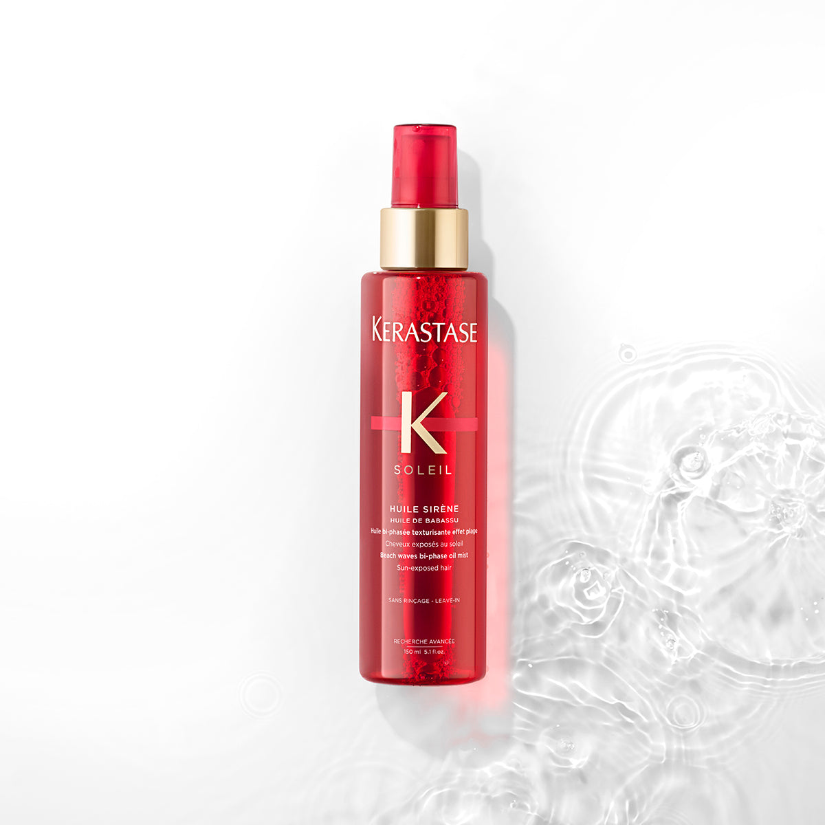Kerastase Soleil Huile Sirene 150ml - Ulei Bifazic cu Protectie Termica Pentru Vara