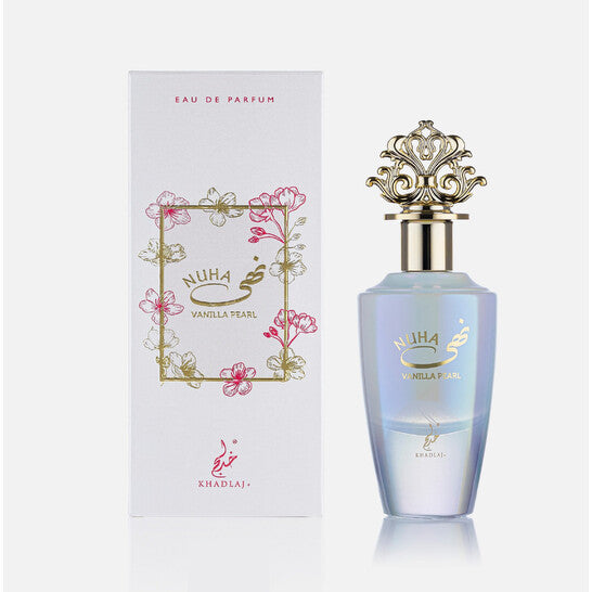 Khadlaj Nuha Vanilla Pearl 85ml - Apa de Parfum Pentru Femei
