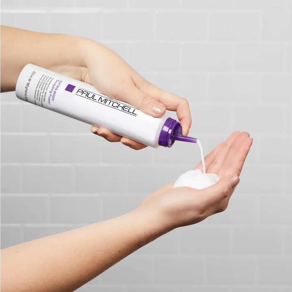 Paul Mitchell Extra Body Sculpting Foam 200ml - Spuma cu Fixare Puternica