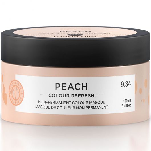 Maria Nila Colour Refresh Peach 9.34 100ml - Masca de Par Nuantatoare