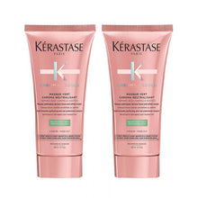 Încarcă imaginea în Galerie, Set Kerastase Chroma Absolu 2 x Masque Vert - Masca 150ml
