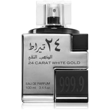 Încarcă imaginea în Galerie, Lattafa 24 Carat White Gold - Apa de Parfum Unisex 100ml
