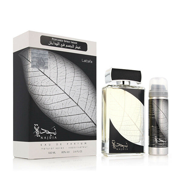 Lattafa Najdia - Set Unisex Apa de Parfum 100ml si Deodorant Spray 50ml - Beauty Lounge