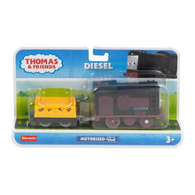 Încarcă imaginea în Galerie, Fisher Price Thomas Locomotiva Motorizata Diesel cu Vagon
