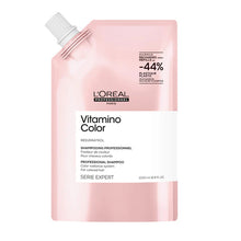 Încarcă imaginea în Galerie, L'Oreal Vitamino Color Resveratrol Shampoo Refill 1000ml - Rezerva Sampon Protectie Par
