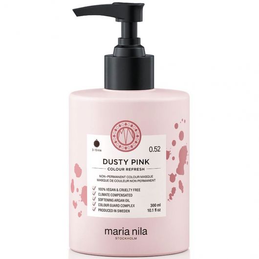 Maria Nila Colour Refresh Dusty Pink 0.52 - Masca de Par Nuantatoare 300ml - Beauty Lounge