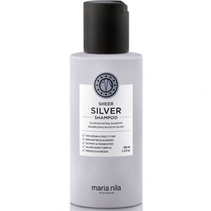 Maria Nila Sheer Silver Shampoo - Sampon Pentru Neutralizarea Tonurilor de Galben 100ml